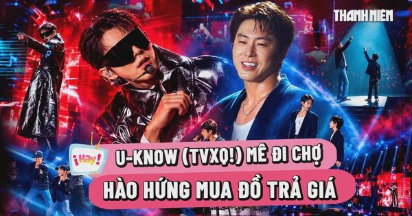 U-Know (TVXQ!) mê đi chợ Bến Thành, hào hứng trả giá