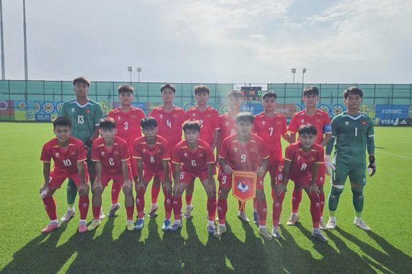 U15 Việt Nam thắng đội bóng Nam Mỹ, đứng thứ ba vòng bảng World Cup