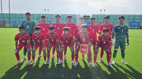 U15 Việt Nam thắng U15 Guyana, xếp thứ ba bảng R