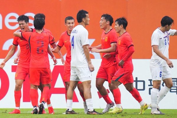 U23 Trung Quốc vào bán kết ASIAD sau màn vùi dập U23 Thái Lan