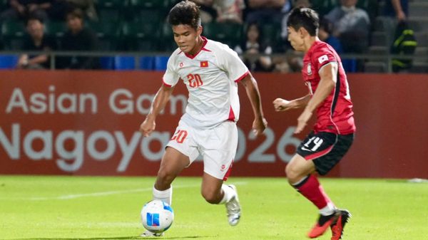 U23 Việt Nam dừng bước ở tứ kết Asian Games 2026