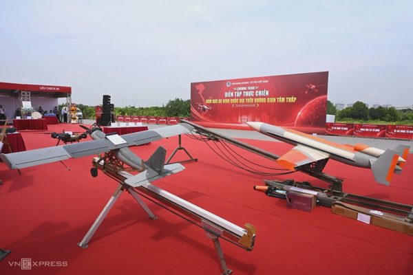 UAV Việt trình diễn khả năng đánh chặn, tiêu diệt mục tiêu
