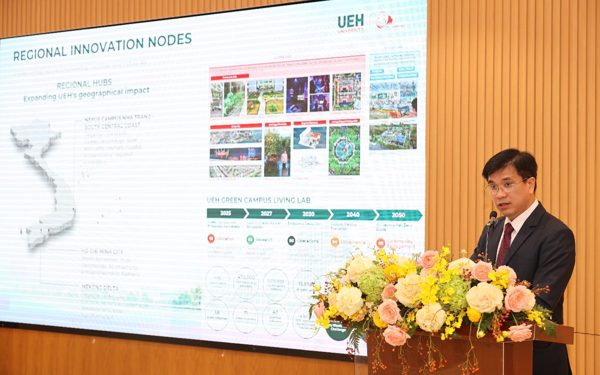 UEH kết nối lãnh đạo đại học quốc tế bàn về quản trị và tác động xã hội