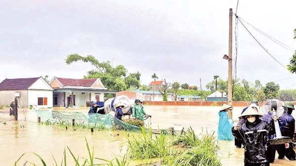 Ứng phó với đợt mưa lớn, ngập sâu
