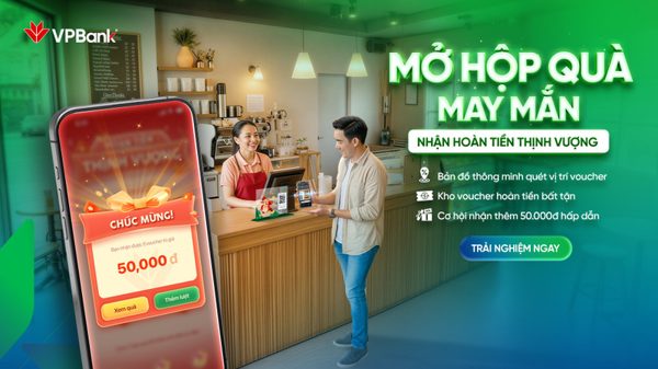 Ưu đãi chồng ưu đãi với Hoàn tiền Thịnh Vượng của ngân hàng VPBank