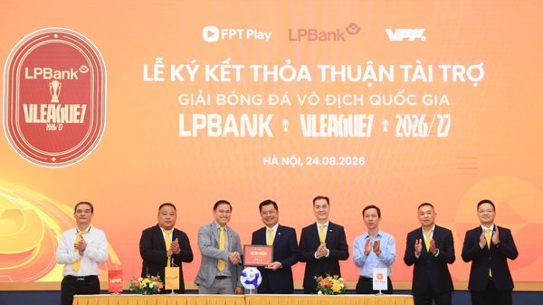 V.League 1-2026/2027 công bố nhà tài trợ, bộ nhận diện mới và quy định nới rộng về ngoại binh