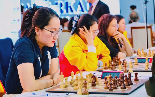 Ván 8 Olympiad cờ vua: Ngày thi đấu ấn tượng của tuyển Việt Nam