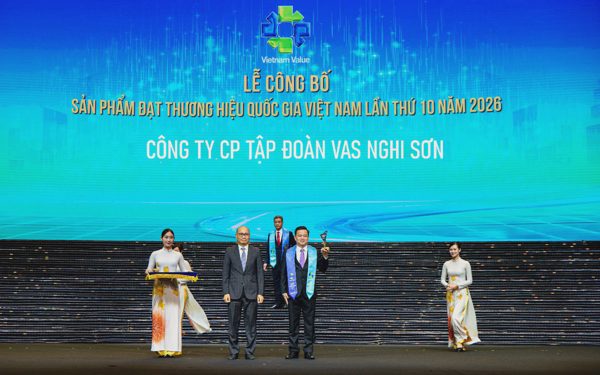 VAS ba lần liên tiếp được công nhận Thương hiệu Quốc gia