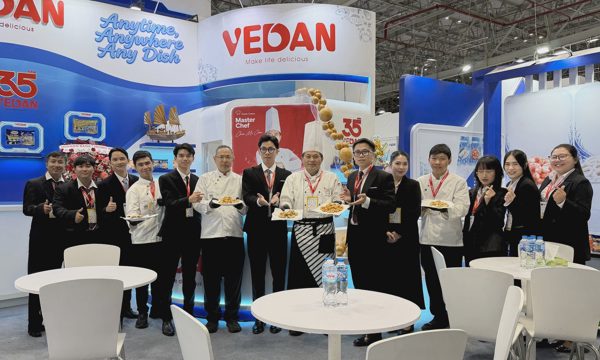 Vedan Việt Nam giới thiệu thực phẩm đông lạnh tại Vietfish 2026