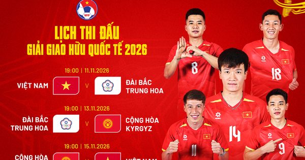 VFF công bố nóng lịch thi đấu đội tuyển Việt Nam gặp Đài Loan và Kyrgyzstan: Giờ đẹp, xem kênh nào?