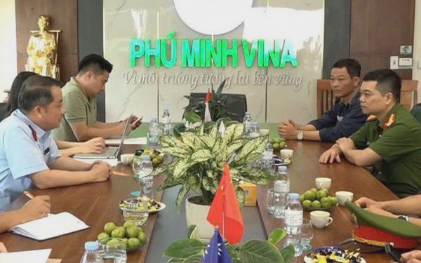 Vi phạm của Công ty môi trường Phú Minh Vina: Chuyển hồ sơ sang Bộ Công an