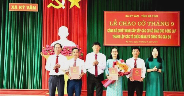 Vì sao 3 trường liên cấp ở Hà Tĩnh chưa có hiệu trưởng?
