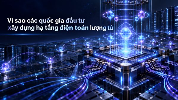 Vì sao các quốc gia đầu tư xây dựng hạ tầng điện toán lượng tử?