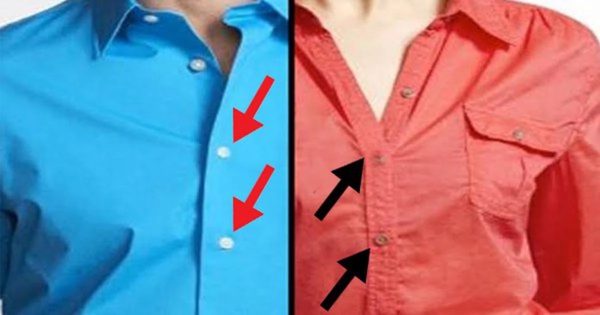 Vì sao cúc áo nam nằm bên phải, cúc áo nữ nằm bên trái?