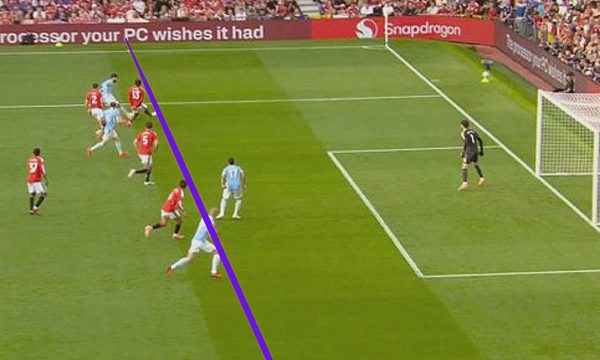 Vì sao Haaland không bị phạt việt vị khi chọc thủng lưới Man Utd?