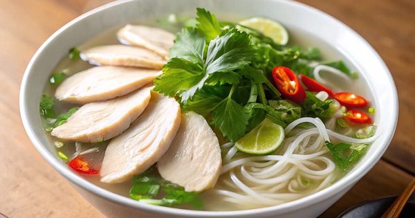 Vì sao không nên thường xuyên uống hết nước dùng khi ăn phở?