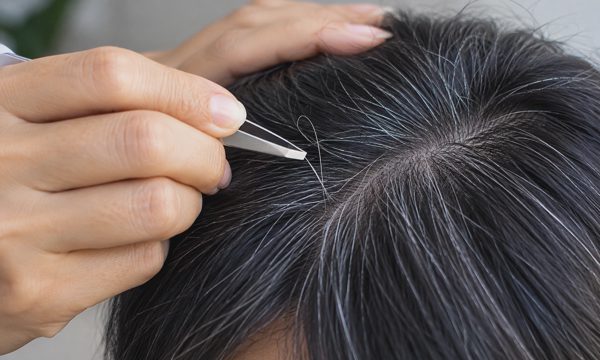 Vì sao tóc bạc sớm?