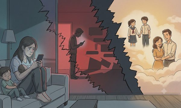 Vì tin nhắn chưa kịp xóa của chồng, tôi mới biết anh ba lần đi với gái gọi