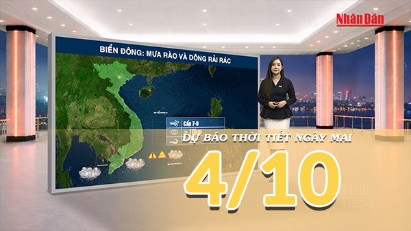 [Video] Dự báo thời tiết đêm nay và ngày mai 4/10/2026: Không khí lạnh tăng cường, Bắc Bộ chuyển lạnh từ đêm mai