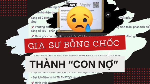 [Video] Gia sư bỗng chốc thành “con nợ”