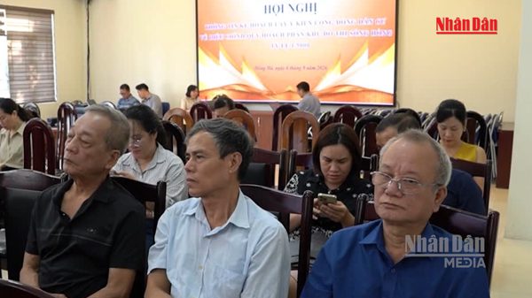 [Video] Hà Nội lấy ý kiến quy hoạch phân khu đô thị sông Hồng