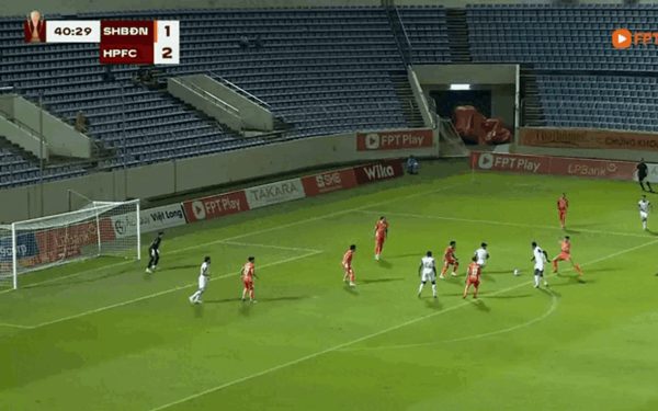 Video: Ngoại binh lập hattrick, Hải Phòng thắng dễ SHB Đà Nẵng