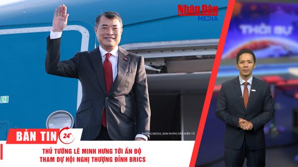 [Video] Thời sự 24h ngày 12/9/2026: Thủ tướng Lê Minh Hưng tới Ấn Độ tham dự Hội nghị thượng đỉnh BRICS