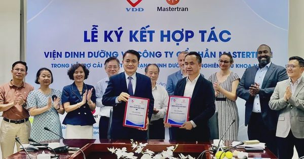 Viện Dinh dưỡng và CTCP Mastertran hợp tác nghiên cứu về dinh dưỡng, sức khỏe