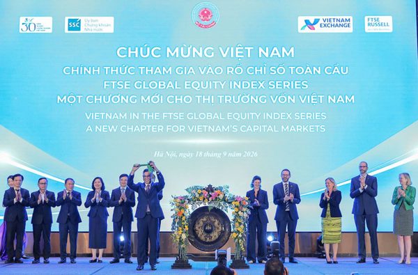 Việt Nam chính thức gia nhập vào chỉ số thị trường mới nổi của FTSE GEIS