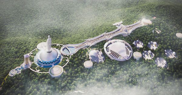 Việt Nam đang xây dựng một công trình cao nhất thế giới, vượt Trung Quốc để lập kỷ lục toàn cầu, có tuyến cáp treo nối thẳng lên đỉnh núi do Sun Group đầu tư