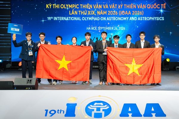 Việt Nam đoạt 6 Huy chương Vàng Olympic Thiên văn và Vật lý thiên văn quốc tế