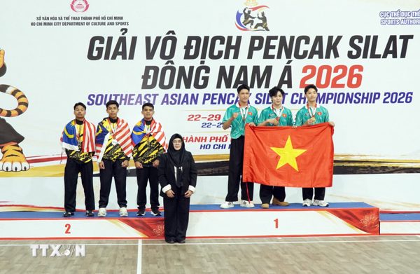 Việt Nam đứng nhất toàn đoàn tại Giải vô địch Pencak Silat Đông Nam Á 2026