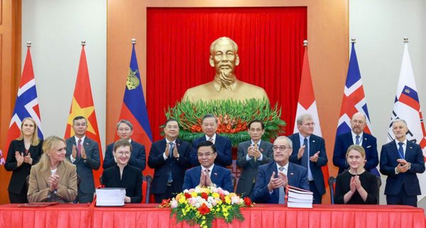 Việt Nam - EFTA chính thức ký Hiệp định thương mại tự do