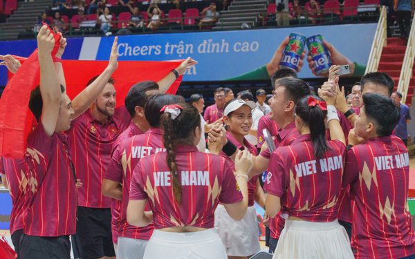 Việt Nam không thể tạo bất ngờ trước Mỹ ở trận chung kết Pickleball World Cup