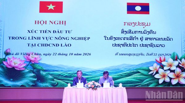 Việt Nam-Lào tăng cường hợp tác phát triển nông nghiệp