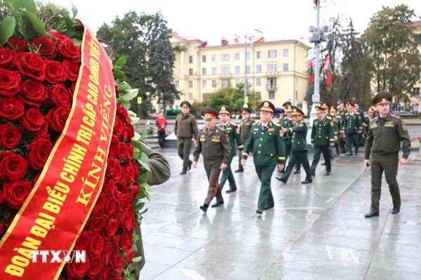 Việt Nam luôn khắc ghi sự giúp đỡ của chuyên gia quân sự Belarus