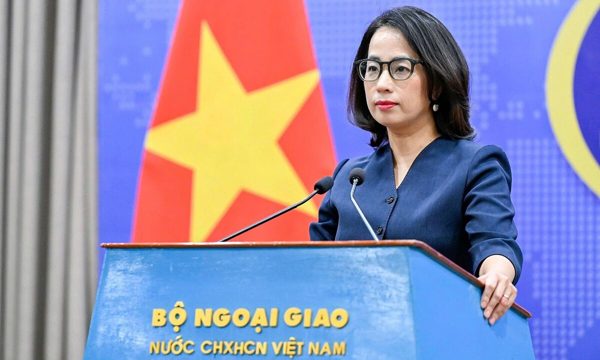 Việt Nam phản đối Trung Quốc xây dựng trái phép tại Hoàng Sa