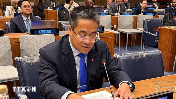 Việt Nam thay mặt ASEAN phát biểu tại Ủy ban 4 về tác động của bức xạ nguyên tử