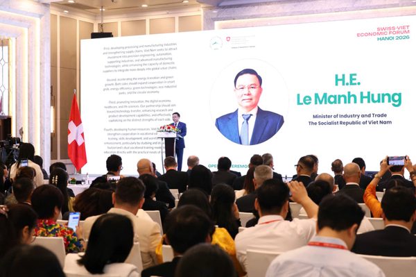 Việt Nam-Thụy Sĩ thúc đẩy hợp tác kinh tế sau ký kết Hiệp định thương mại tự do