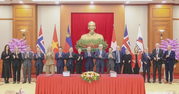 Việt Nam và EFTA chính thức ký kết Hiệp định Thương mại tự do VEFTA