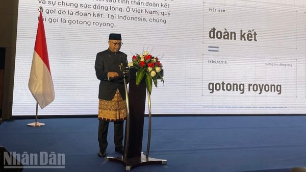Việt Nam và Indonesia cùng chia sẻ khát vọng xây dựng những quốc gia tiên tiến, thịnh vượng