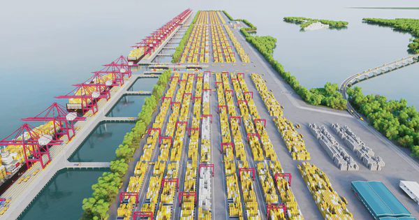 Việt Nam xây siêu cảng gần 5 tỷ USD: Công suất gấp 3 lần cảng lớn nhất hiện nay, sẽ đón được tàu container lớn nhất thế giới