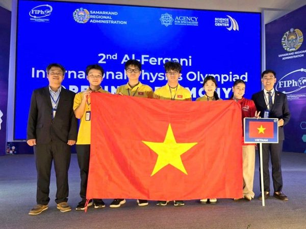 Việt Nam xếp thứ 4 Olympic Vật lí Quốc tế