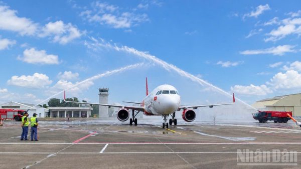 Vietjet khai trương đường bay thẳng Hà Nội-Đài Nam (Đài Loan, Trung Quốc)