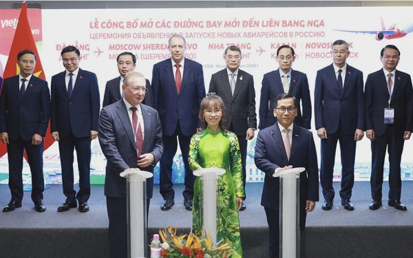 Vietjet thêm đường bay mới tới Moscow