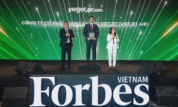 Vietjet vào 'Top 50 doanh nghiệp ESG 2026' của Forbes