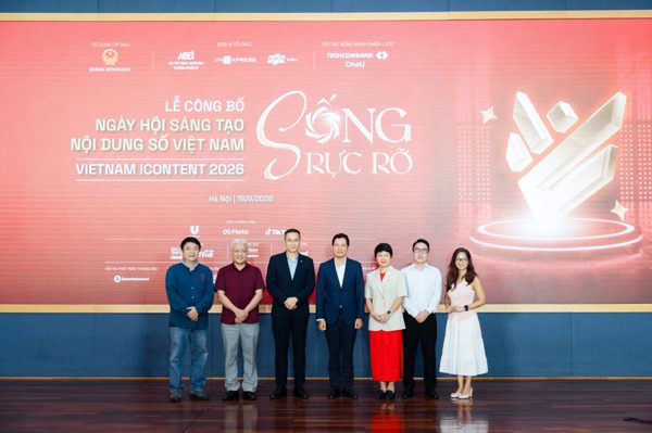Vietnam iContent 2026 mở rộng thành chuỗi hoạt động về sáng tạo nội dung số