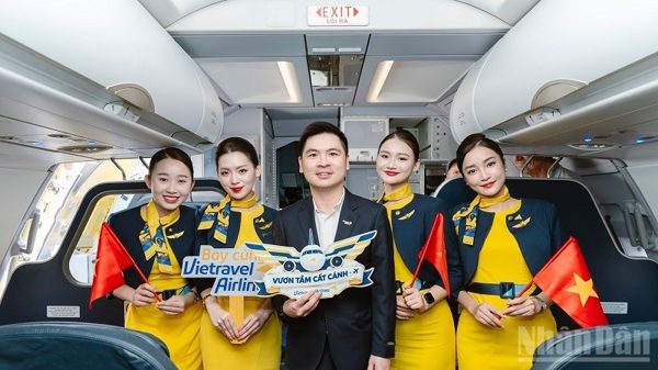 Vietravel Airlines đón thêm tàu bay Airbus A321