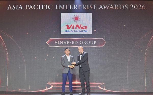 Vinafeed được vinh danh Doanh nghiệp xuất sắc châu Á tại APEA 2026