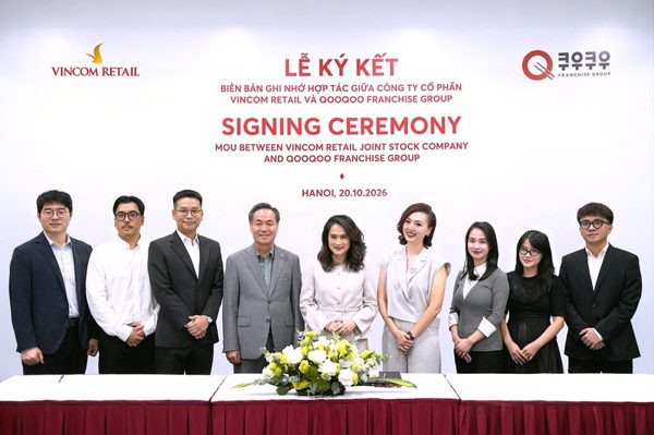 Vincom Retail bắt tay 'ông lớn' QooQoo Premium Buffet Hàn Quốc